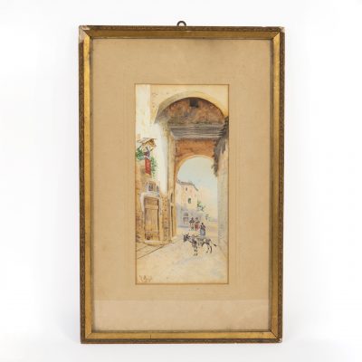 Los Nr. 101Italienischer Aquarellist, um 1900