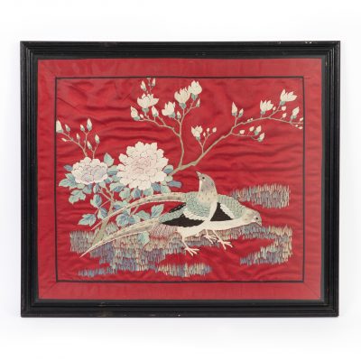 Los Nr. 045Seidenbild, China, um 1900