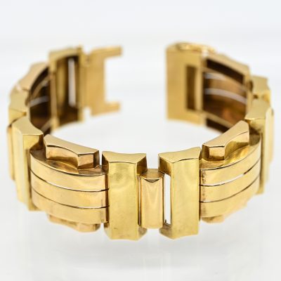 Los Nr. 101 Goldenes, massives Armband, 60- er Jahre