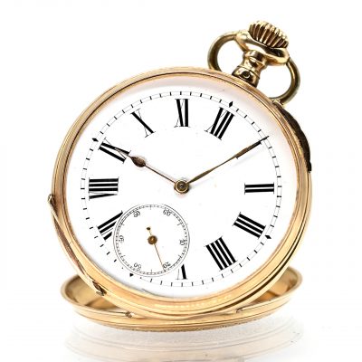 Los Nr. 103 Goldene Taschenuhr, um 1900