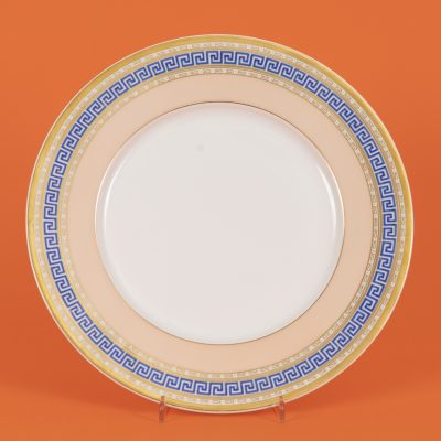 Los Nr. 240 Speiseteller “Mäander” nach dem Speise-Service für Friedrich Wilhelm III; KPM Berlin, 20. Jahrhundert