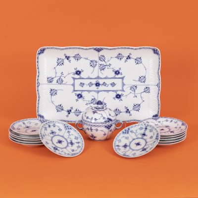 Los Nr. 248 Royal Copenhagen Musselmalet Halbspitze, 20. Jh.