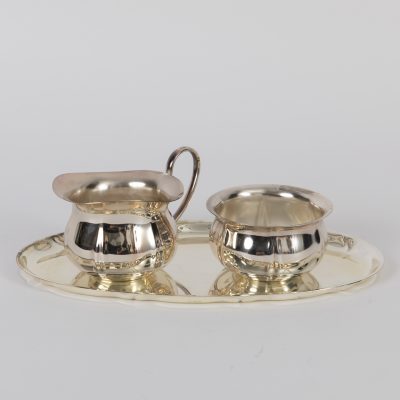 Los Nr. 287 3-teiliges Rahmset, WMF, Geislingen/Steige, 2. Hälfte 20. Jahrhundert