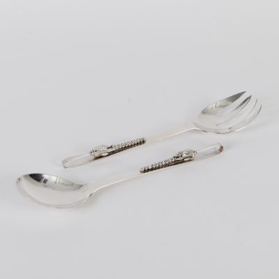 Los Nr. 314 Salatbesteck, Mexiko, 20. Jahrhundert