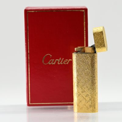 Los Nr. 071 Vintage-Feuerzeug mit Original-Box, Frankreich, Paris, Cartier, 1970er Jahre