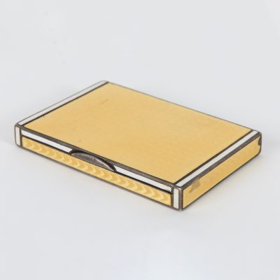 Los Nr. 184 Seltenes vergoldetes Guilloché-Etui, Deutschland, um 1900