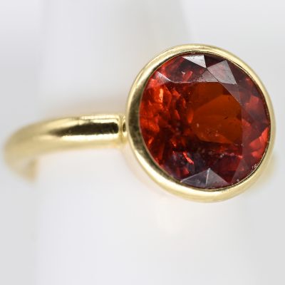Los Nr. 021 Ring mit Feueropal, Goldschmiedearbeit, 21. Jh.