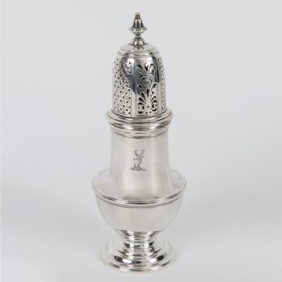 Los Nr. 257 Silberner Zuckerstreuer, Goldsmiths & Silversmiths Co., London, 1904