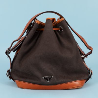 Los Nr. 326 Zweifarbige Beuteltasche, Prada, Mailand, Italien, um 2000